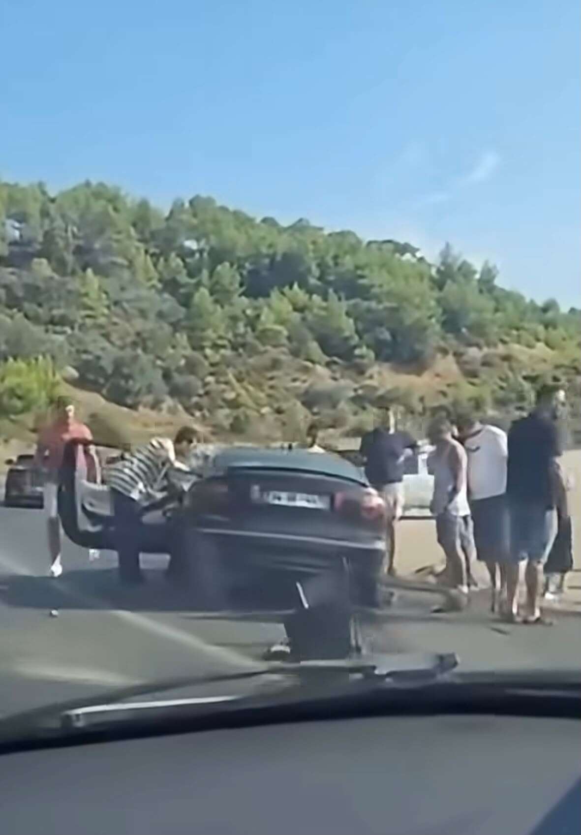 Muğla’da Hatalı Sollamada Kaza: 5 Yaralı, 2’si Ağır 1